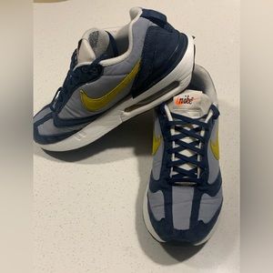 Nike Kids Sneakers Blue and Yellow